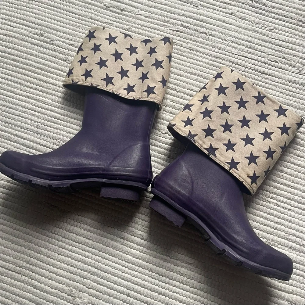 Vtg! CONVERSE Chuck Taylor All-Star Fold Down Rain Boots 5